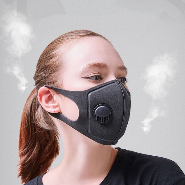 Unisex Face Mask with Wide Straps, Washable and Reusable